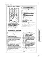 Preview for 43 page of Panasonic KX-TCM937B User Manual