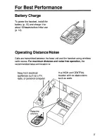 Preview for 3 page of Panasonic KX-TCM938B User Manual