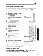 Preview for 35 page of Panasonic KX-TCM938B User Manual