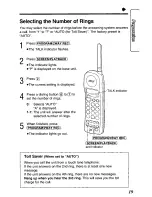 Preview for 19 page of Panasonic KX-TCM939B User Manual