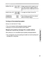 Preview for 39 page of Panasonic KX-TCM940DW User Manual