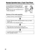 Предварительный просмотр 46 страницы Panasonic KX-TCM944B User Manual