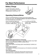 Preview for 3 page of Panasonic KX-TCS970B User Manual