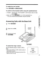 Preview for 15 page of Panasonic KX-TCS970B User Manual