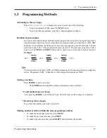 Preview for 15 page of Panasonic KX-TD1232 Programming Manual