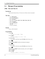 Preview for 28 page of Panasonic KX-TD1232 Programming Manual