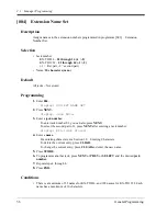 Preview for 36 page of Panasonic KX-TD1232 Programming Manual