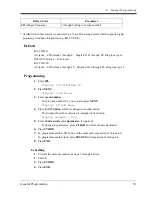 Preview for 39 page of Panasonic KX-TD1232 Programming Manual