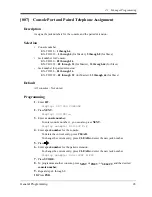 Preview for 43 page of Panasonic KX-TD1232 Programming Manual