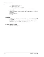 Preview for 74 page of Panasonic KX-TD1232 Programming Manual