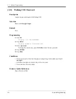 Preview for 86 page of Panasonic KX-TD1232 Programming Manual