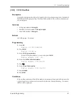 Preview for 87 page of Panasonic KX-TD1232 Programming Manual