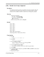 Preview for 171 page of Panasonic KX-TD1232 Programming Manual