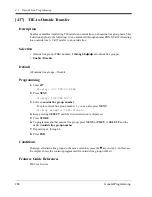 Preview for 208 page of Panasonic KX-TD1232 Programming Manual