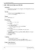 Preview for 216 page of Panasonic KX-TD1232 Programming Manual