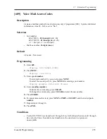 Preview for 253 page of Panasonic KX-TD1232 Programming Manual