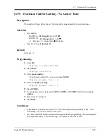 Preview for 257 page of Panasonic KX-TD1232 Programming Manual