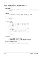 Preview for 282 page of Panasonic KX-TD1232 Programming Manual