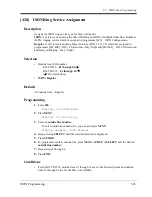 Preview for 303 page of Panasonic KX-TD1232 Programming Manual