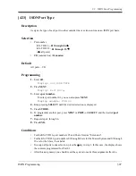 Preview for 307 page of Panasonic KX-TD1232 Programming Manual