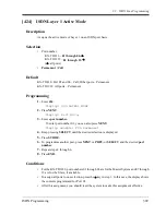 Preview for 309 page of Panasonic KX-TD1232 Programming Manual