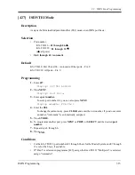 Preview for 315 page of Panasonic KX-TD1232 Programming Manual