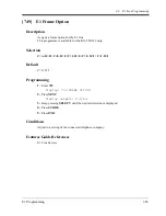 Preview for 365 page of Panasonic KX-TD1232 Programming Manual