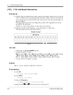 Preview for 418 page of Panasonic KX-TD1232 Programming Manual