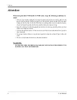 Preview for 4 page of Panasonic KX-TD1232C User Manual