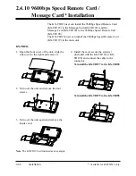 Preview for 84 page of Panasonic KX-TD1232E Installation Manual