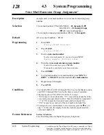 Preview for 378 page of Panasonic KX-TD1232E Installation Manual