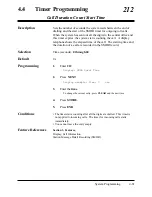 Preview for 405 page of Panasonic KX-TD1232E Installation Manual