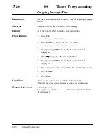 Preview for 408 page of Panasonic KX-TD1232E Installation Manual