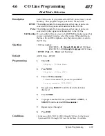 Preview for 417 page of Panasonic KX-TD1232E Installation Manual