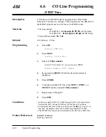 Preview for 420 page of Panasonic KX-TD1232E Installation Manual