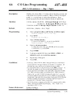 Preview for 423 page of Panasonic KX-TD1232E Installation Manual