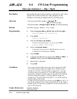 Preview for 424 page of Panasonic KX-TD1232E Installation Manual