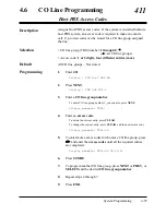 Preview for 425 page of Panasonic KX-TD1232E Installation Manual