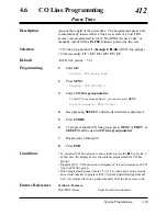 Preview for 427 page of Panasonic KX-TD1232E Installation Manual