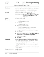 Preview for 428 page of Panasonic KX-TD1232E Installation Manual