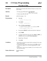 Preview for 429 page of Panasonic KX-TD1232E Installation Manual