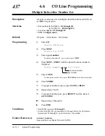 Preview for 442 page of Panasonic KX-TD1232E Installation Manual