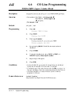 Preview for 446 page of Panasonic KX-TD1232E Installation Manual