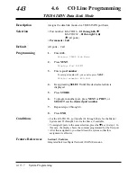 Preview for 448 page of Panasonic KX-TD1232E Installation Manual