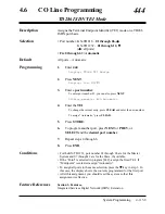 Preview for 449 page of Panasonic KX-TD1232E Installation Manual