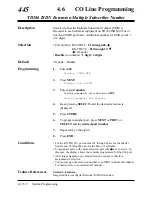 Preview for 450 page of Panasonic KX-TD1232E Installation Manual