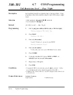 Preview for 452 page of Panasonic KX-TD1232E Installation Manual