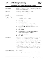 Preview for 453 page of Panasonic KX-TD1232E Installation Manual