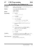 Preview for 461 page of Panasonic KX-TD1232E Installation Manual