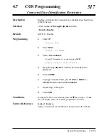 Preview for 463 page of Panasonic KX-TD1232E Installation Manual